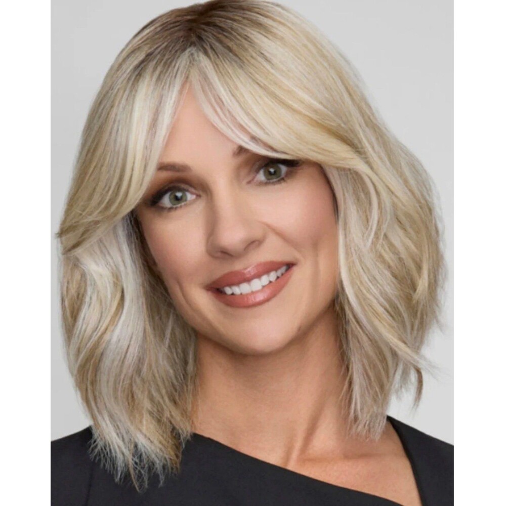 Jon Renau “Hollie” wig in color Catalina Blond fully handtied cap New